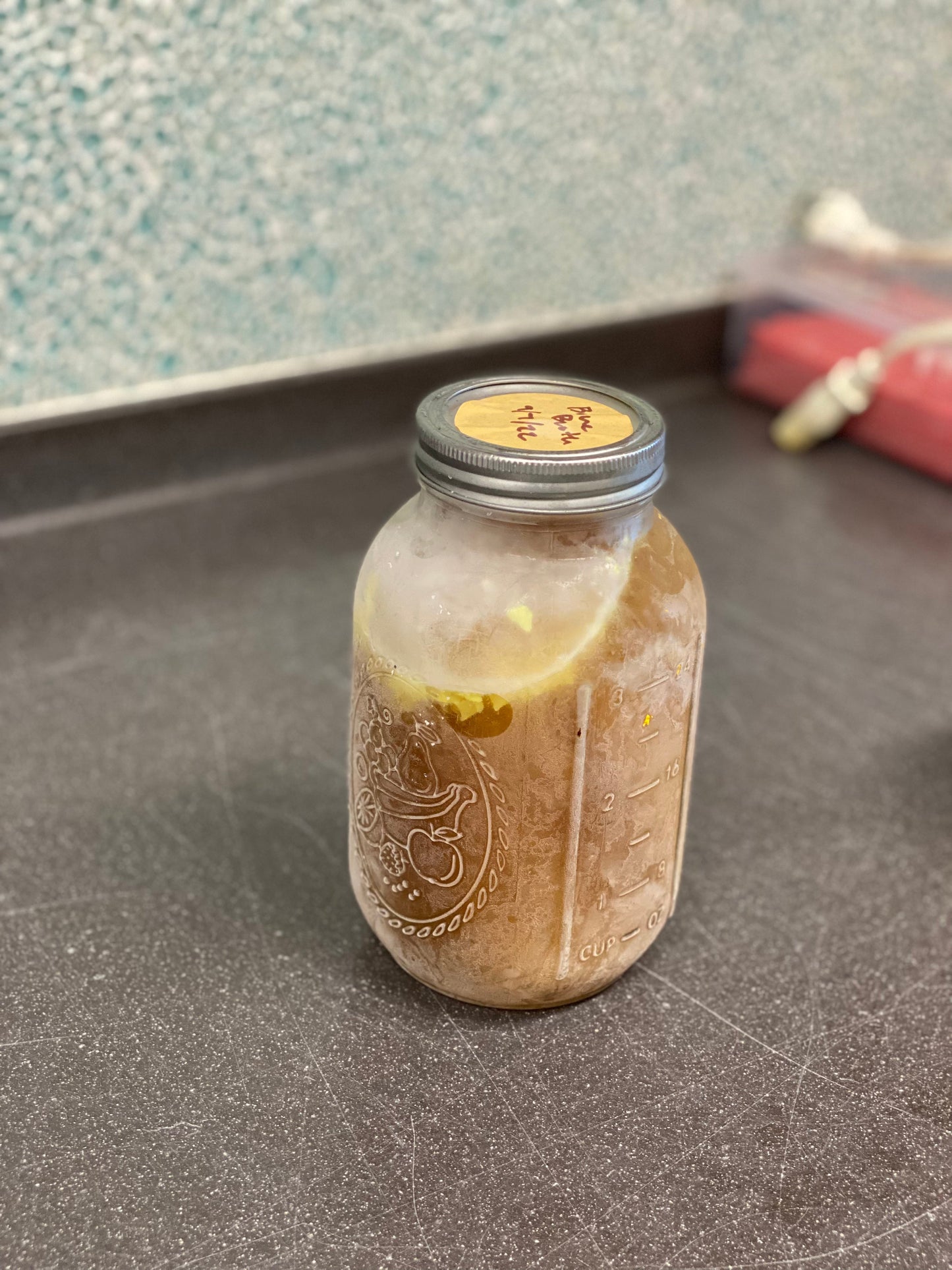 FROZEN Chicken Bone Broth (32oz jar)